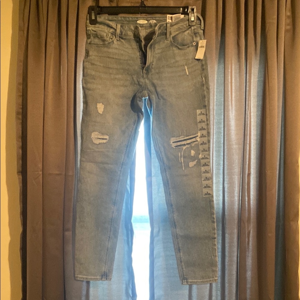 Old Navy Rockstar Super Skinny Jeans (Mid-Rise